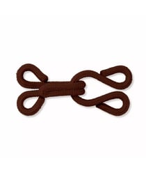 Agrafes et portes pour fourrures (lot de 3) - Prym Brun