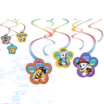 6 Guirlandes Spirales Pat Patrouille