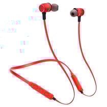 Casque Sport Sans Fil Bluetooth Rouge Pour Smartphones Distance 10m Rouge YONIS