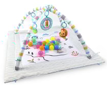 Tapis éducatif 2-en-1 TinyMini Amusement à la montagne