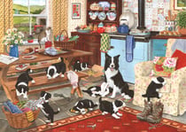 Puzzle 1000 pièces - Collie Wobbles - HOP - House of Puzzles