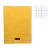 Cahier - 24x32(cm) - Petits carreaux - 96 pages - couverture en polypro - sans spirale - Clairefontaine - Calligraphe