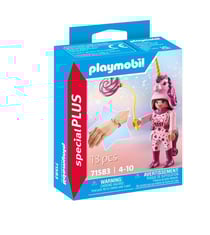 71583 Jeune fille avec deguisement licorne