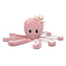 ptipotos pieuvre maman et bebe rose - Globe Trotoys