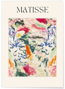 Affiche Matisse - Explosion de Couleurs | A3 : 29,7x42cm
