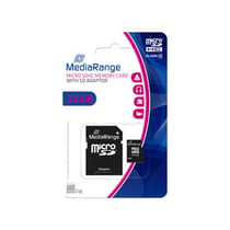 Carte mémoire Mediarange micro SDHC 32 Go classe 10