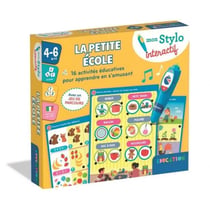 Mon stylo interactif : la petite école maternelle - Clementoni