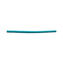 Bobine 50m lacet aspect cuir 2mm bleu d'eau