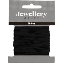 Cordon 1 mm pour macramé - Noir - 10 mètres