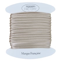Passepoil satin beige vendu par 5 mètres – designers-factory