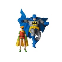 Batman : Dark Knight - Figurines MAF EX Batman Blue Version & Robin 11- 16 cm