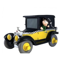 Tirelire figurine Gaston taxi fiat 509