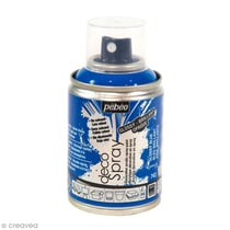 Bombe de peinture DecoSpray Bleu brillant - 100 ml