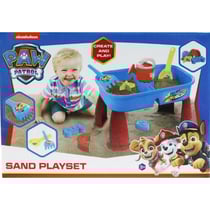 Table sable et eau pat patrouille + accessoires - paw patrol - jeux plein air