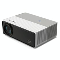 Videoprojecteur LED Android 9.0 1080P HD Portable 1800ANS Lumens 100 Pouces WiFi Noir YONIS