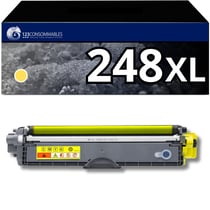 TN248 XL - Toner Brother TN248XL Jaune compatible MFC-L8390CDW DCP-L3560CDW - 123CONSOMMABLES