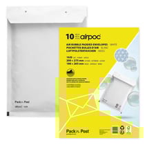 Enveloppes à bulles - 20x27,5cm - Référence D - Auto adhésive - Lot de 10 - GPV