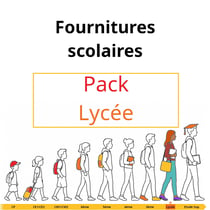 Kit de fournitures pour lycéen·ne de seconde à la terminale