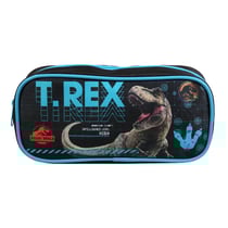 Trousse scolaire rectangulaire Jurassic World Noir T-Rex - BAGTROTTER