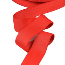 Bobine 20m élastique microfibre ultra doux rouge