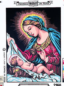 Canevas Pénélope Antique Vierge 30x40cm