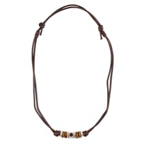 Collier Homme "Confiance en soi" argenté - Omsaé