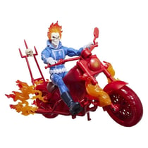 Ghost Rider Marvel Legends - Figurine Johnny Blaze with Motorcycle 15 cm - Hasbro