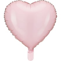 Ballon Aluminium Coeur Rose 45 cm