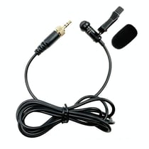Microphone Sans Fil Lavalier 3.5mm Avec Couvre-Vent En Fourrure De Lapin YONIS