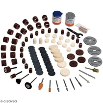 Set d'accessoires Dremel multi-usage - 150 pcs