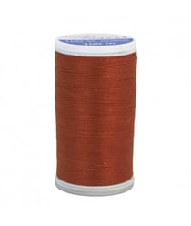 Fil à Coudre Laser 100% Polyester 100m Universel de Distrifil : Solidité et Éclat pour Vos Créations Couture 3856 Marron