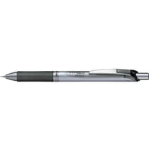 Porte-mine Pentel Energize PL75 - Lot de 12 - Mine 0,5 mm - Argent/Noir