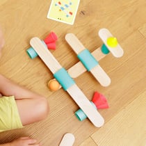 Jeu de Construction en bois Piks & Stix 96