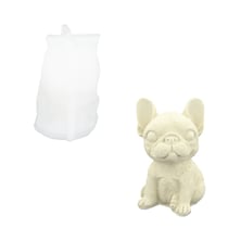 Moule en silicone 8 cm x 11 cm - Bulldog chiot