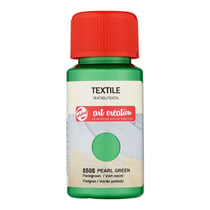 Peinture pour textile - vert nacré - Talens Art Creation - 50ml