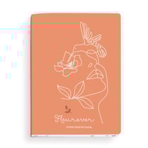 Carnet de notes à couverture souple Fleurever - A5 - 160 pages - Hirondelles & Cie