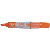 Marqueur Rechargeable V BOARD MASTER Begreen Pointe Biseauté Moyenne Orange PILOT