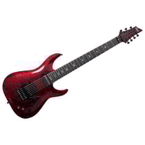 Apocalypse C-7 Floyd Rose, micro Sustainiac - Red Reign Schecter