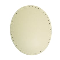 Fond en treillis en MDF, 30x20cm, ovale, trous ø 3mm