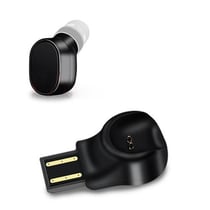 Ecouteurs Bluetooth Sport Sans Fil Ultra Léger Avec Réduction De Bruit Noir YONIS