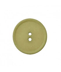 Carte de 2 boutons Costume uni polyester 2 trous 23mm - Prym Vert Olive