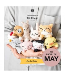 Livre Ricorumi Pocket Pals - Rico Design Or