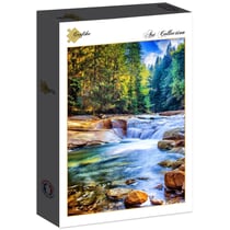 Puzzle 2000 pièces - Belle Cascade dans la Forêt - Grafika