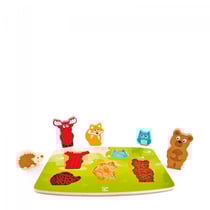 Puzzle Tactile Animaux de la Foret