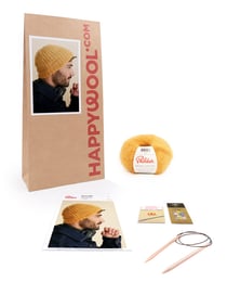 Kit Tricot Femme Bonnet Mia MIEL TU