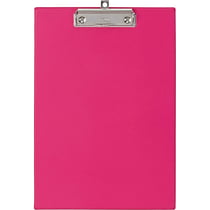 Porte-bloc plastifié - format A4 - rose - MAUL