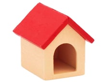 Niche pour chien miniature - 4 x 4 x 5 cm