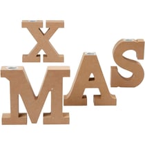 Chandelier, H : 14,5 cm, ép. 3,2 cm, 4 pièces/ 1 Pq.