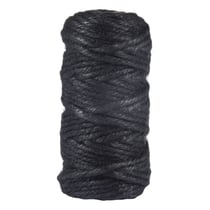 Fil de jute, 6 plis, 6mm ø, noir, bobine 35m
