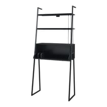 Bureau table poste de travail acier 184 x 80 x 40 cm